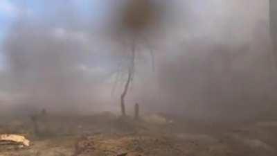 What the explosion of over 2000 unexploded Russian munitions from Irpin and Bucha looks like