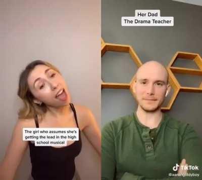 Overconfident theatre kid’s audition (starring u/discowhale)