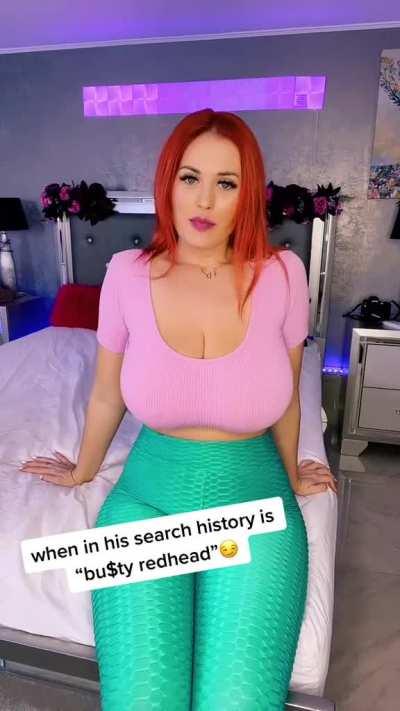 Busty Redhead