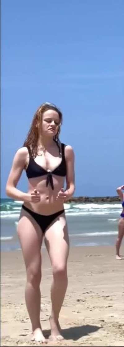Joey King - IG Bikini Fun 2 of 2 - Slowed, Cropped, Looped, RIFE'd and AI'd