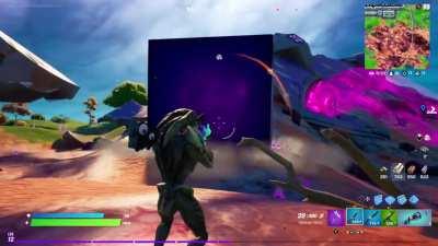 I accidentally scared the cube near the beach so badly it farted yesterday.