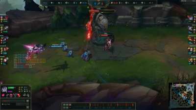 Trying to dive Briar top.