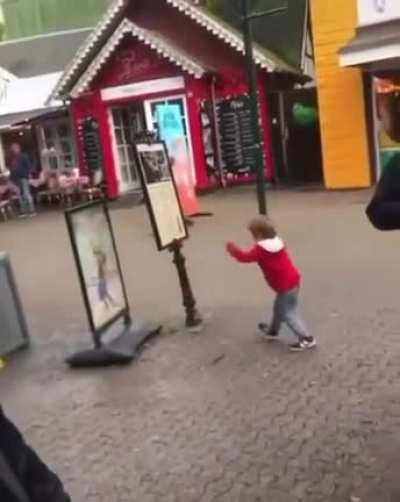 This kid going places