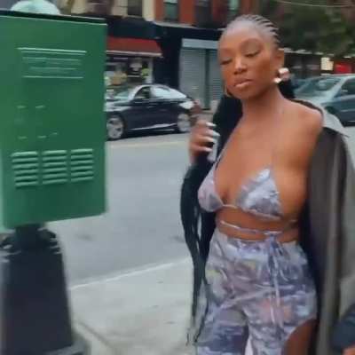 Loren with the cute walk