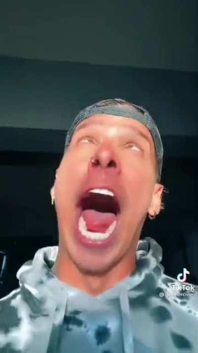 Silly faces on tiktok