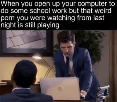 I’m disgusted with myself