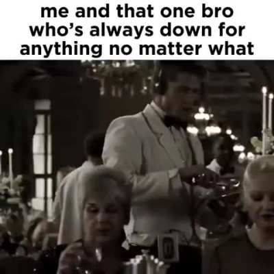 He's a voice in my head