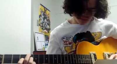 Intro to Angie by the Rolling Stones on electric through an acoustic preset because I didnt have my acoustic with me. Didn't get it perfect because I kept messing up knowing I'd be posting it lol