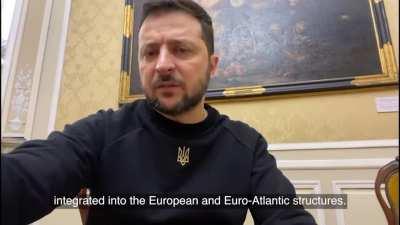 President Zelensky's Latest Address. 11/01/23. Duration 3m18. English Subtitles