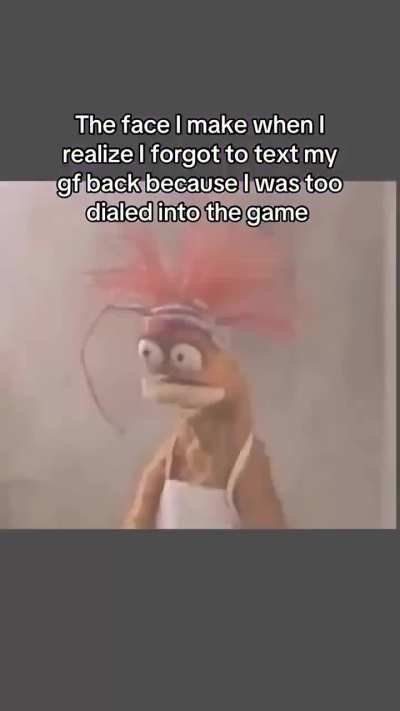 He must've been locked in