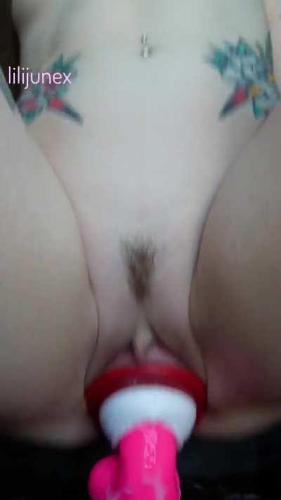 Testing a new fuckdoll prototype