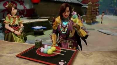 Canteen in Monster Hunter Rise