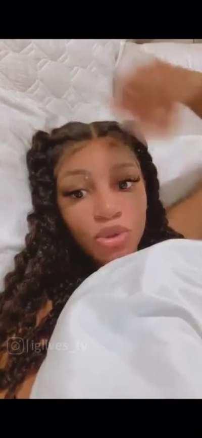 She got baited into showing em😂