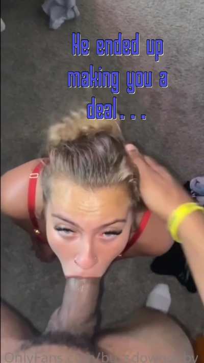 It all started when you said you were 