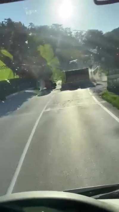 maybe he took it too fast