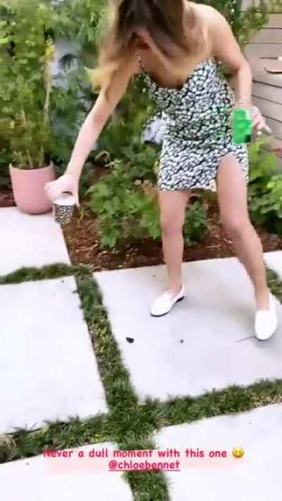 Chloe moving shit coffee