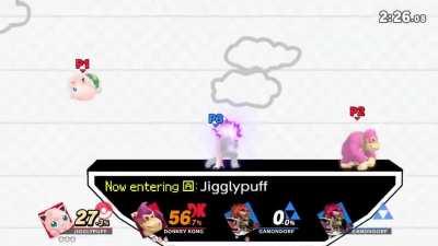 DK and Jiggly SYNERGY. Me and my roommate's online duo combos. Enjoy.