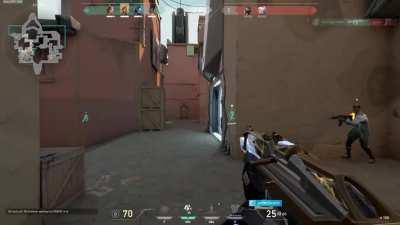 My friend has a habit of flashing me