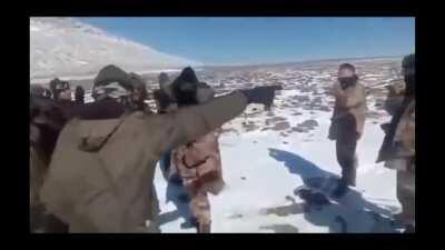 Enhanced audio of Indians vs Chinese melee attack