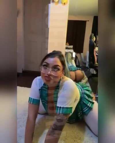 I'd post her for y'all but I don't trust this sub. Y'all keep writing names and I ain't taking no chances with her.