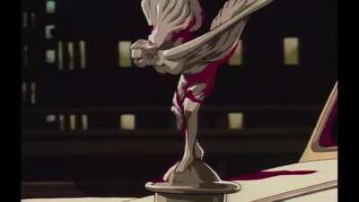 In memoriam of legendary director Satoshi Kon, this is a JoJo episode he directed [JoJo's Bizarre Adventure 1993 OVA]