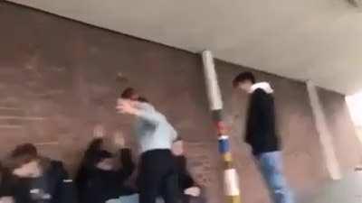 Bullying someone and expecting no consequences