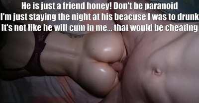 She didn't want to drink and drive... so she stayed at his