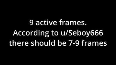 Parrying and rolling frame data