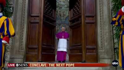 The doors to the Sistine Chapel have been closed & the Papal Conclave to select Pope Francis’ successor has begun.