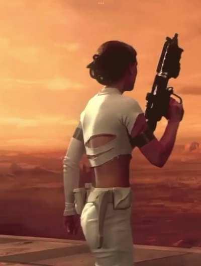 If Dooku, who was carrying the plans, had been shot down here, the Empire wouldn’t have had the Death Stars, Rogue One wouldn’t have happened, and Luke wouldn’t have left Tatooine… I love Star Wars for its ability to make you ponder about grander ideas li