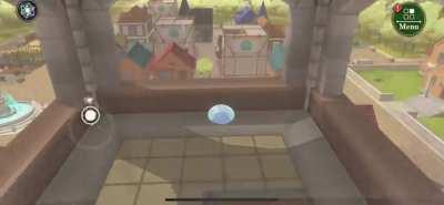 You can go inside the Guard tower