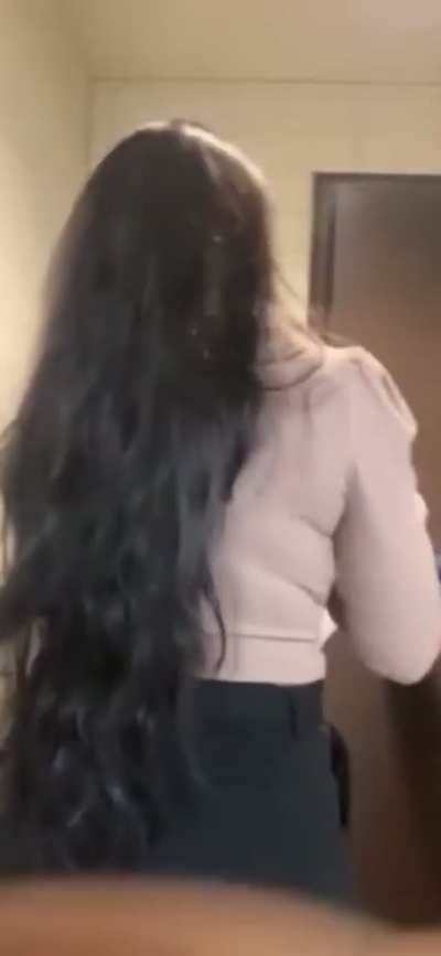 ICE agents - and deputized federal contractors without law enforcement certification — following a woman into the bathroom to take her into custody after an immigration court hearing in downtown San Diego.