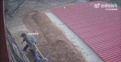 Chinese Land dispute ends with hard hit 