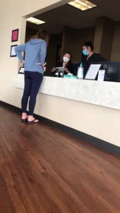 Karen's are doctors now apparently 🤔