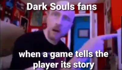 When you don't have to analyze cryptic dialog and item descriptions to get the story