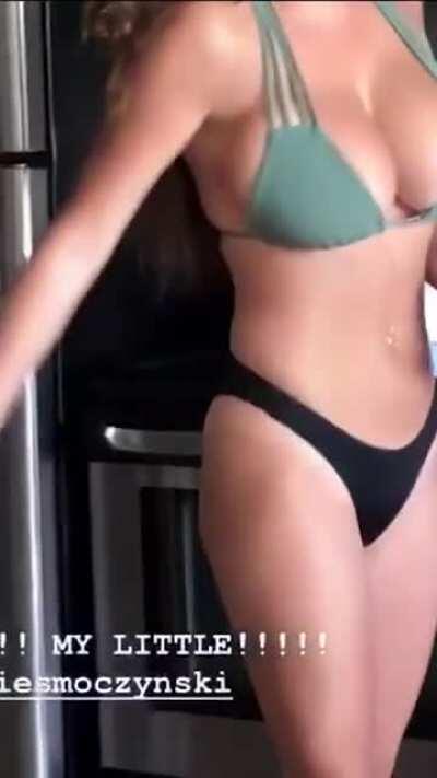 Maggie in that bikini (slowmo remastered)