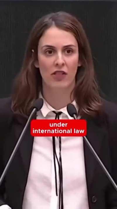 Spanish health minister on fire for the cause of Palestine and the +8000 dead Palestinians by the evil occupation forces