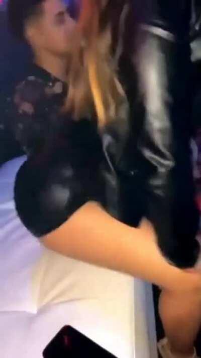 Caomi dancing in the night