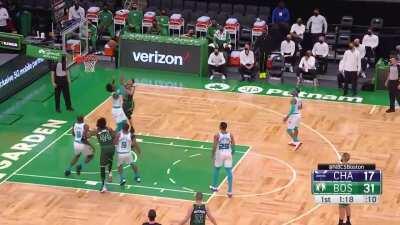 [Highlight] Tremont Waters turns into a Beyblade before scoring at the rack