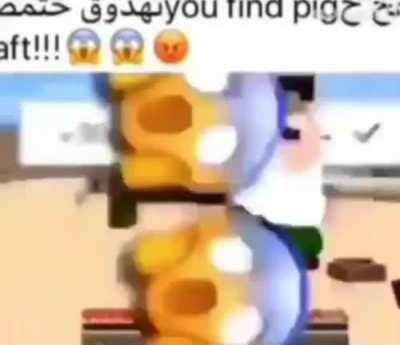 Is this d***** playing minecraft?