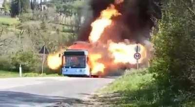 Bitch I’m a bus. On fire.