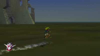 At the height of my boredom, I discovered a way to escape the boundaries of the map