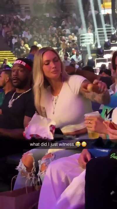 Guess she made sure it was ok