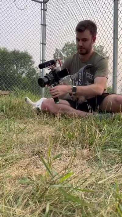 What goes on behind the camera