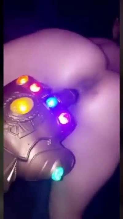 Fingered by Thanos hand 💀