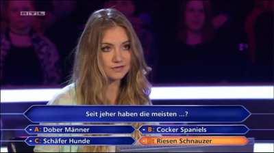 Das kommt davon wenn man freitags mit der Gretel die Schule schwänzt !! 🤣🤣🤣 Nicht mal die 50€ Frage kann sie beantworten !! 🤣🤣🤣