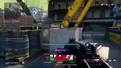 Textbook play in a 1 v 5 situation