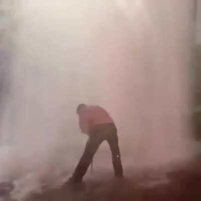 Super heroes never give up