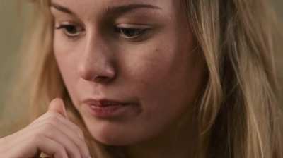 Brie Larson's mouth action and beautiful stare