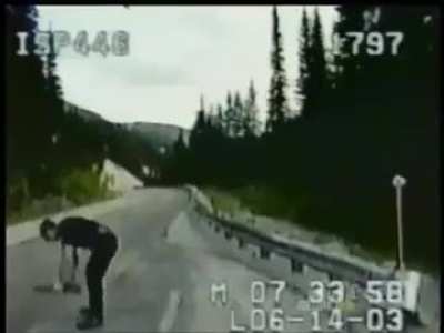 George Davis leads BlueRobes on a wild car chase in Montana.